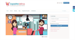 Desktop Screenshot of copadreslatinos.com